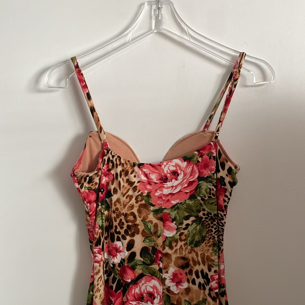 JLUXLABEL Floral Leopard Print Dress - Picture 9 of 10